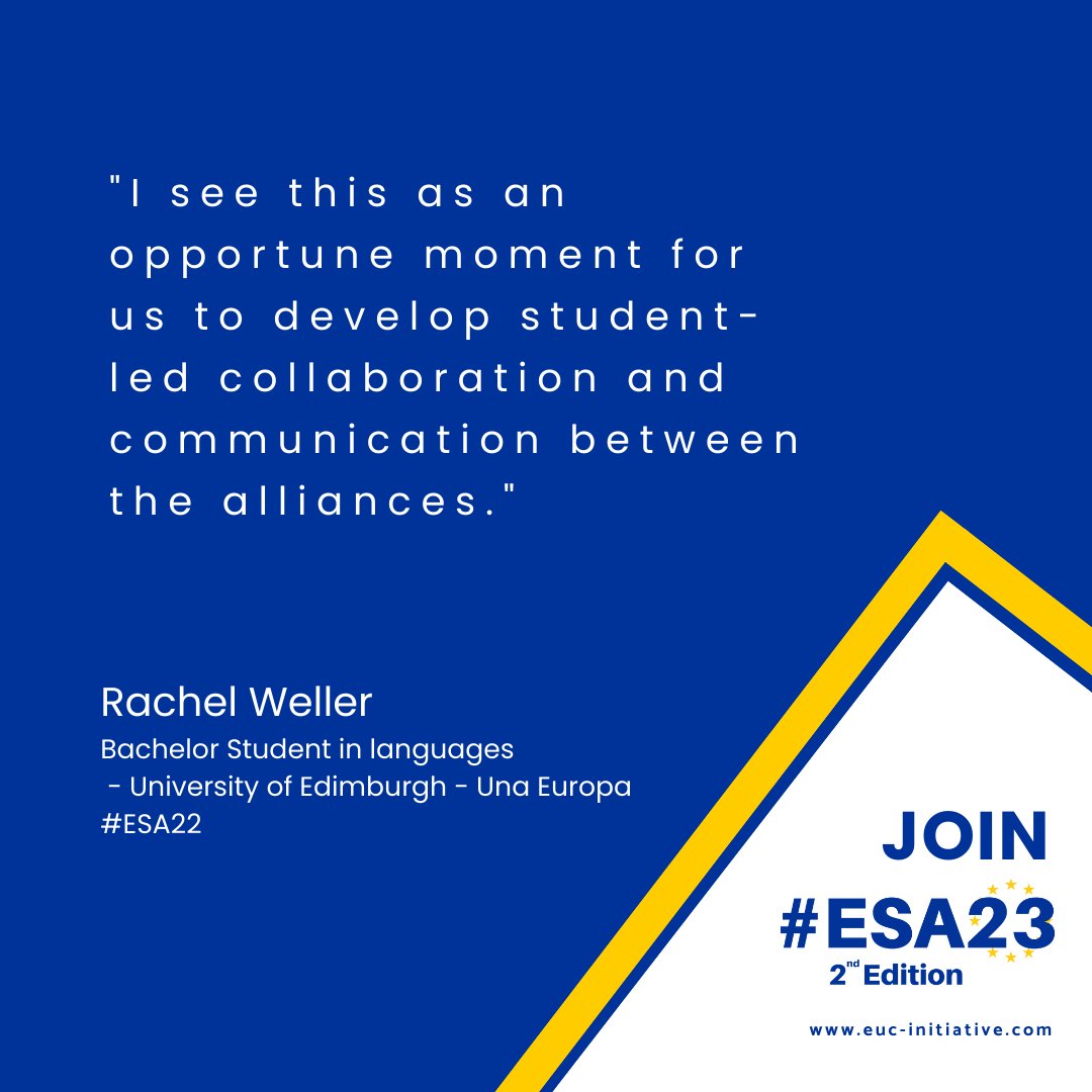 European Student Assembly tweet media