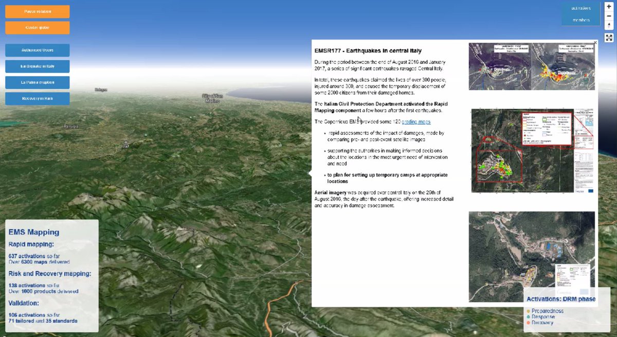 🔴Live from our 2022 #CEMS On-Demand Mapping user workshop 

Peter Spruyt, Risk &amp; Recovery Mapping Coordinator, gave an overview of the major developments of the first 🔟 years of the On-Demand Mapping component

➡️7⃣7⃣5⃣ mapping activation
➡️+7⃣0⃣0⃣0⃣ mapping products delivered