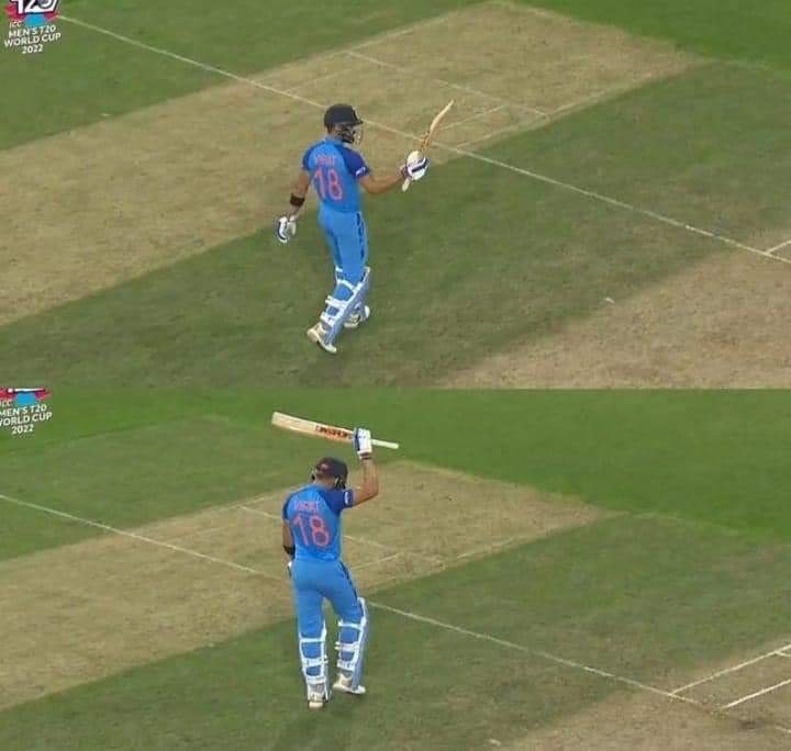 PawanNarendra's tweet photo. Back 2 Back 50’s In T20I WC 🙌🏻💪🏻!!

62 Runs Not Out 🙌🏻!! Well played  Thalaiva ❤️

@imVkohli  🔥❤️💪🏻 https://t.co/JrUJrvZjQX