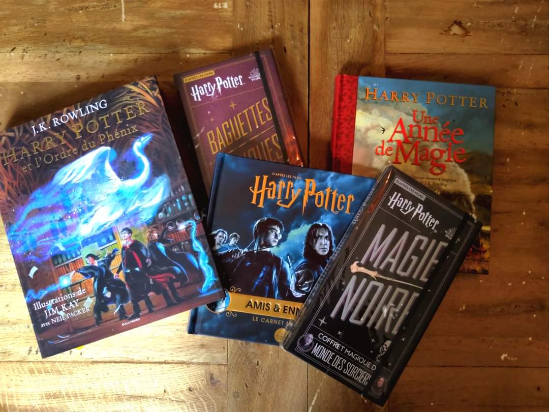 UHP's tweet photo. ⚡📚 C'est le #JourJ ! C'est aujourd'hui que sont publiés ces nouveaux livres #HarryPotter chez Gallimard dont la très attendue dernière édition illustrée de #JimKay (avec #NeilPacker), "L'Ordre du Phénix" ! Par quel(s) livre(s) allez-vous vous laisser tenter ?! https://t.co/NxHTFt4gDR
