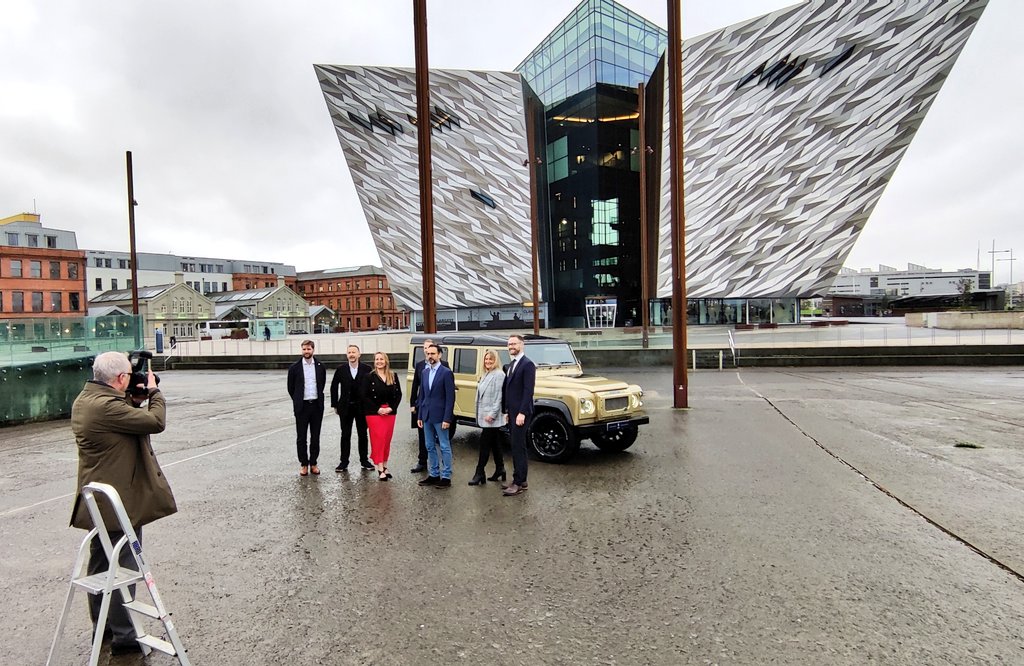 mills_selig's tweet photo. An excellent start to @MLN_NI #SustainExchange - great to catch up with summit partners @DanskeBank_UK @belfastcc @Catagen @TitanicBelfast 

And a thoroughly inspiring opening from @normancrowley1 #CoolPlanet 

#YourLegalTeam #Climate #Energy https://t.co/UjrU03C5kO