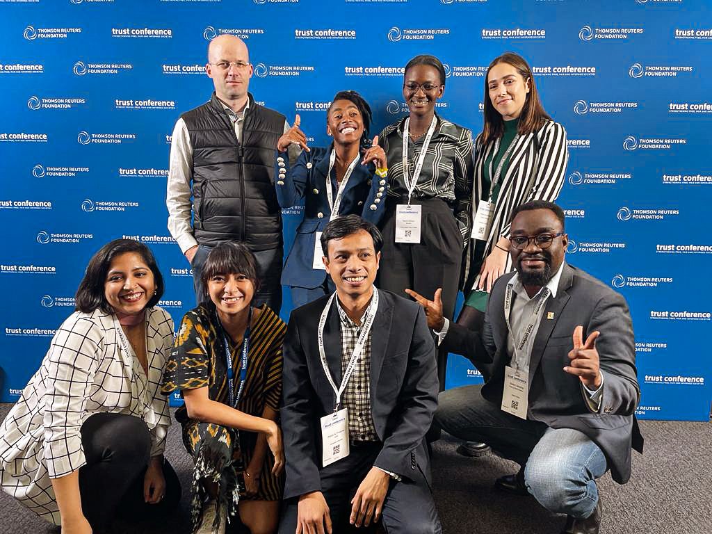 #TC2022 Changemakers @gideonsarpong, Rezza Aji Pratama, András Farkas, Asmita Ghosh @Imaniluvanga Yacine Ndiaye, Adra