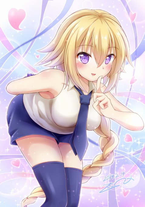 ジャンヌさんPUなので、以前バレンタインの時に描いたジャンヌさん再掲しとく!!✨

#FGO 