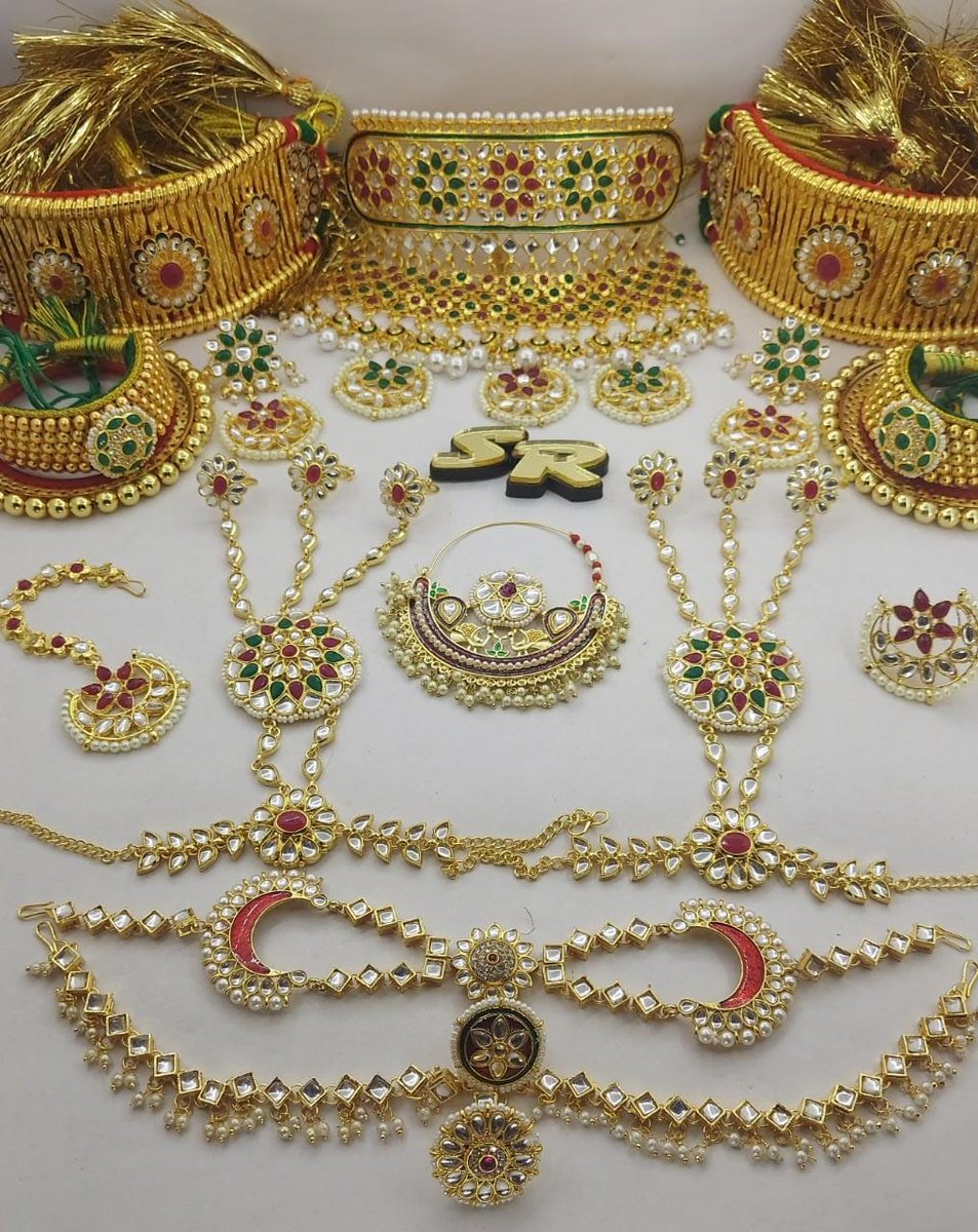 SRCollection15's tweet photo. New Arrivals at SRCollection
#SR_Collection
#SR_Collection_Beawar
#srcollection
#srcollectionbeawar
#rajputi_poshak
#rajputi_paridhan
#Rajwadi_Chude
#Rajputi_Ornaments
#Gold_Looking_jewellery
#Rajputi
#Rajputi_Sarees
#Women_Ornaments https://t.co/qO2CVr2sIv