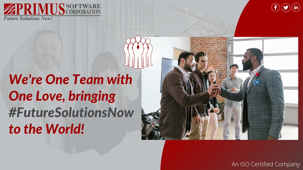 PrimusSoftCorp's tweet photo. At #Primus, we dream, architect, design, and #develop to deliver the highest quality to our valued clients. We are more than that- we are a team of people passionate about crafting #futuresolutionsnow while delivering unparalleled results. Talk to our #experts to know more! https://t.co/NbXZ87gRok