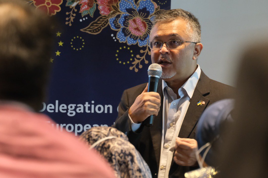 EUinMalaysia's tweet photo. The EU Delegation to Malaysia hosted an in-depth discussion about strategies to increase resilience of the media landscape in protecting democracy. https://t.co/l6YXjQN02h