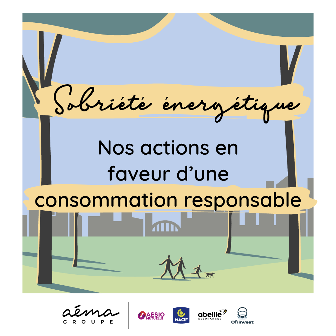 🌱Aéma Groupe est prêt pour la #SobriétéEnergétique ! Engagé en faveur de la #TransitionEcologique, #Aéma s’inscrit dans une démarche collective via des actions concrètes pour favoriser les #EcoGestes et entend réduire de 10% sa consommation d’énergie sur les 2 prochaines années.