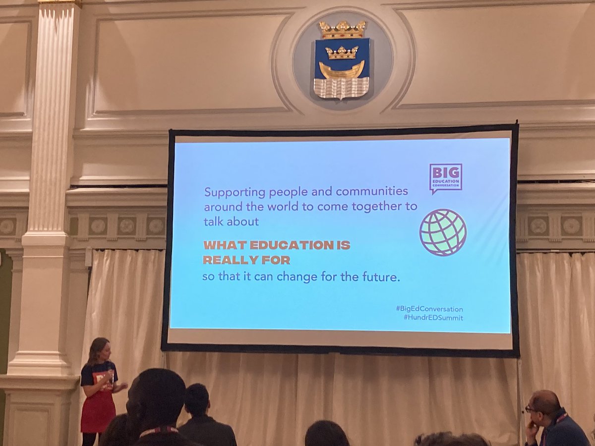 Defining the purpose of education at Helsinki City Hall with @HundrEDorg #HundrEDSummit https://t.co/Ccm3uPKKTB