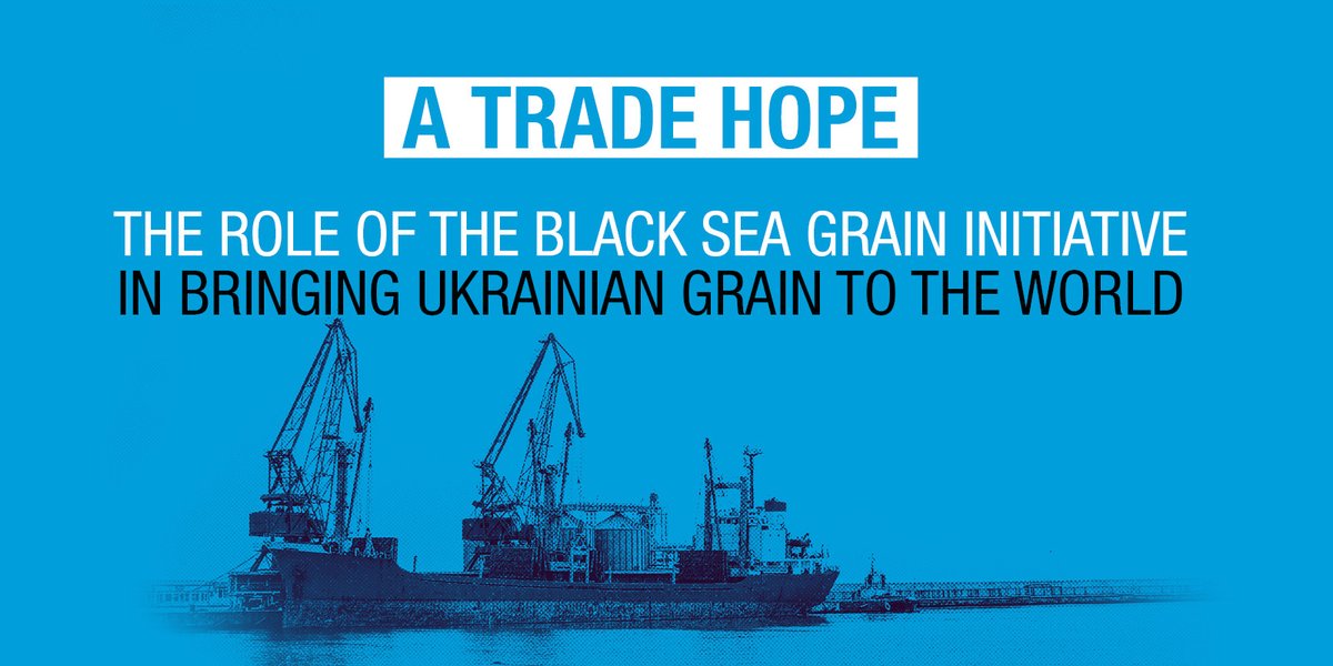 In a short space of time, the @UN-backed #BlackSeaGrainInitiative has gathered momentum – and here’s why ➡️ unctad.org/a-trade-hope