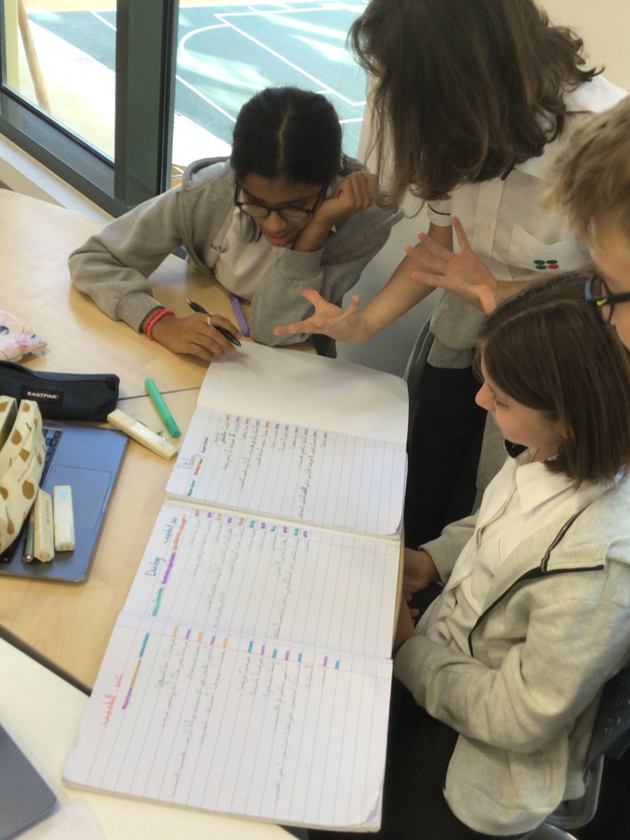 GR7 while writing a dialogue at the doctor