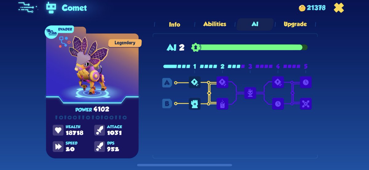 Comet is the latest bot to join Botworld Adventure. Share with us a screenshot of your Comet's AI Tree to see how you utilize it in battles. #BotworldAdventure #Botworld #Games #Gaming #MobileGames #MobileGaming #rpg #rpggame #rpggames #openworld #openworldgame #openworldgames
