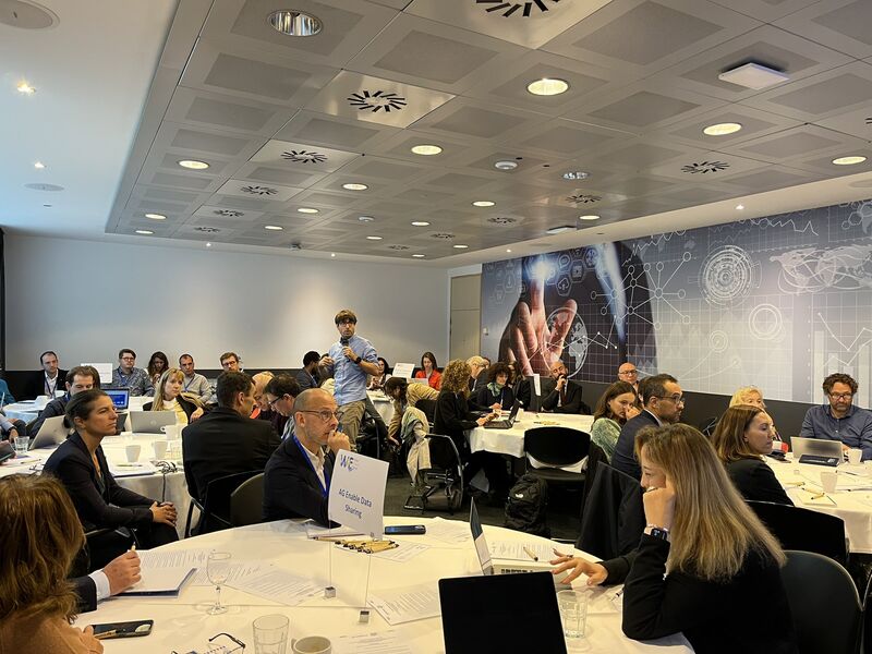 📢Last week NAIADES attended the Water Knowledge Europe 2022 event that was held in Brussels!🇧🇪 There we contributed to the ICT4WATER roadmap for the next coming 10 years in terms of digital water.

#ict4water #naiades #research #H2020 #smartwater #project #DigitalWater