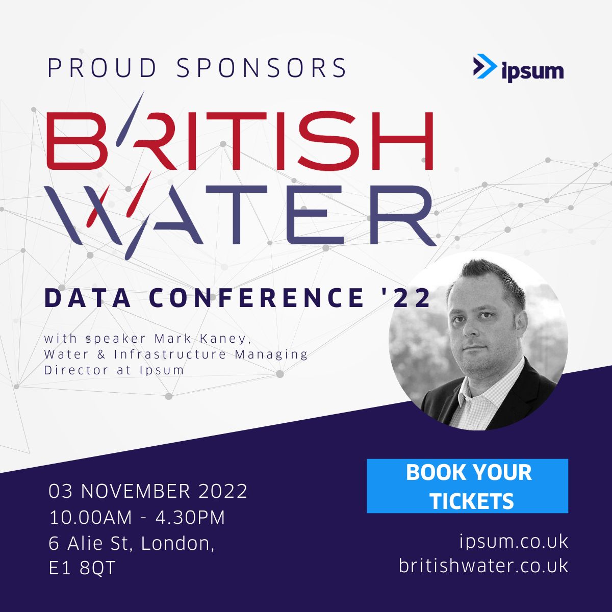 Ipsum (@ipsumutilities) on Twitter photo We are pleased to announce that we are the Inspire sponsors for the 2022 <a href="/British_Water/">British Water</a> Data Conference. Our Water and Infrastructure Managing Director will chair a panel on "#DigitalTwins: What's Next?" 💧
Reserve tickets online ⬇
britishwater.co.uk/events/eventde…
#britishwater #water We are pleased to announce that we are the Inspire sponsors for the 2022 <a href="/British_Water/">British Water</a> Data Conference. Our Water and Infrastructure Managing Director will chair a panel on "#DigitalTwins: What's Next?" 💧
Reserve tickets online ⬇
britishwater.co.uk/events/eventde…
#britishwater #water