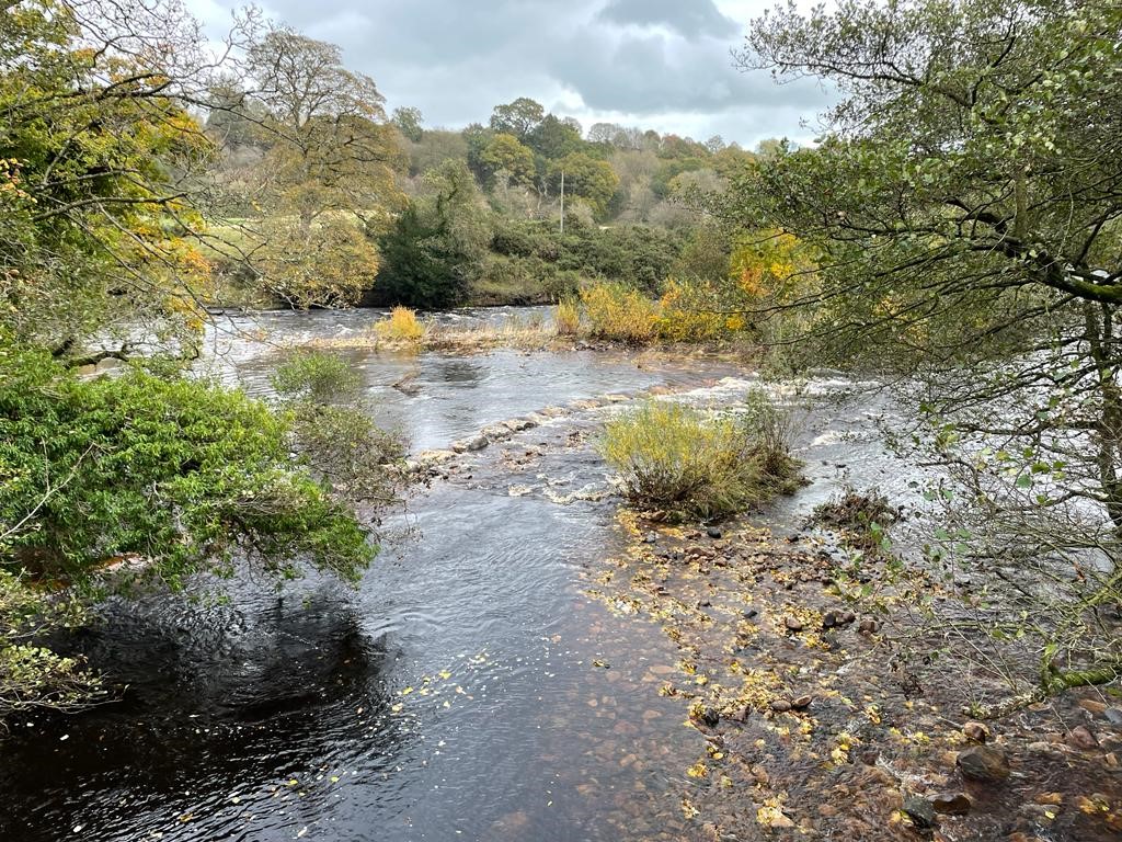 Fish_Ecol_NE_EA's tweet photo. While out on the upper #Tees yesterday we had a a chance to see this recent @teesriverstrust work in action. before it was difficult for #fish to find the entrance to this important trib due to the way the flows split, should be much easier now 🐟🐟 https://t.co/XpMs8Gtkt1
