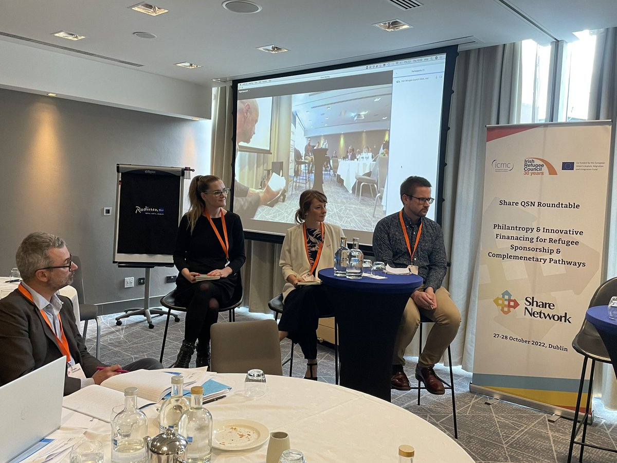 1/2The first panel sharing tips, experiences &amp; challenges in Community Sponsorship

📌Early engagement 
📌Making the process as easy as possible 
📌Working across sectors with community,religious orgs