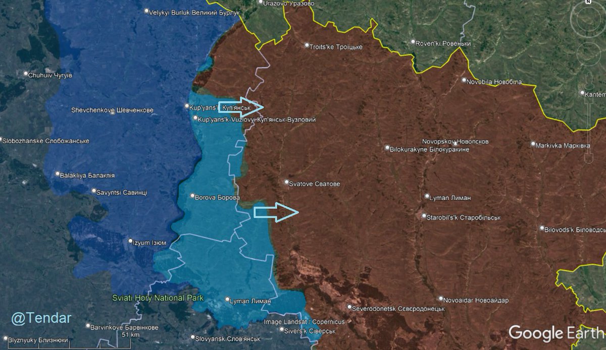 Ukrayna Ordusu Svatove'yi hedefleyen operasyonu 2 yönden başlattı