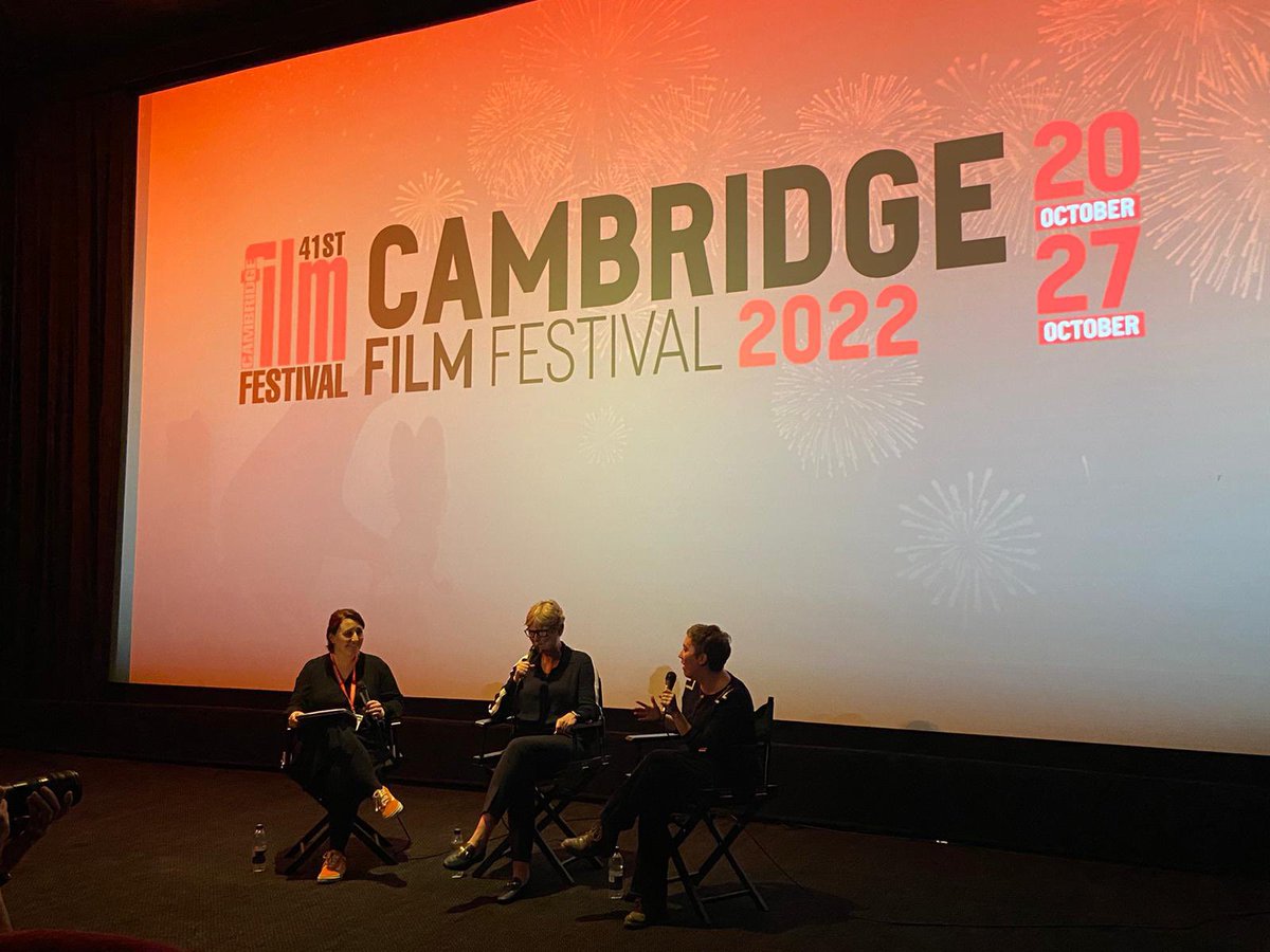 Thank-you so much to everyone at <a href="/AngliaRuskin/">ARU</a> and beyond for coming to the <a href="/camfilmfest/">Cambridge Film Festival</a> to see #BlueJean - I wish I’d known during #Section28 that in time I’d be lucky enough to have such incredible friends and colleagues. I’m completely overwhelmed! #ThankYou #ARUProud