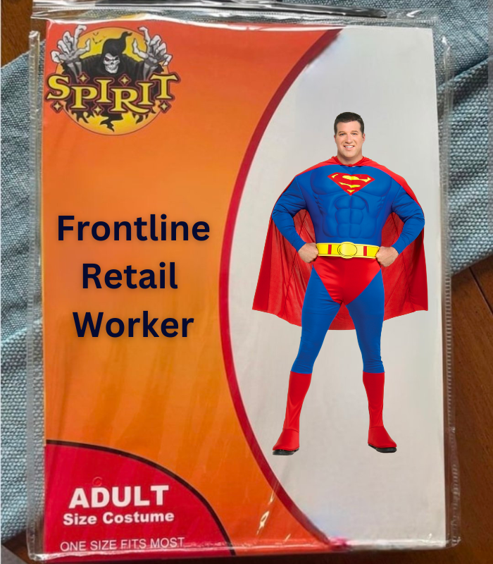 🎃 OK, we just had to put our spin on this Halloween meme trend... 

This year our #Halloween costume represents all the superheroes of frontline retail (including the thousands of Critizr platform users 😉).

What's your costume? 

#HalloweenCostume #Trending #TrendingNow