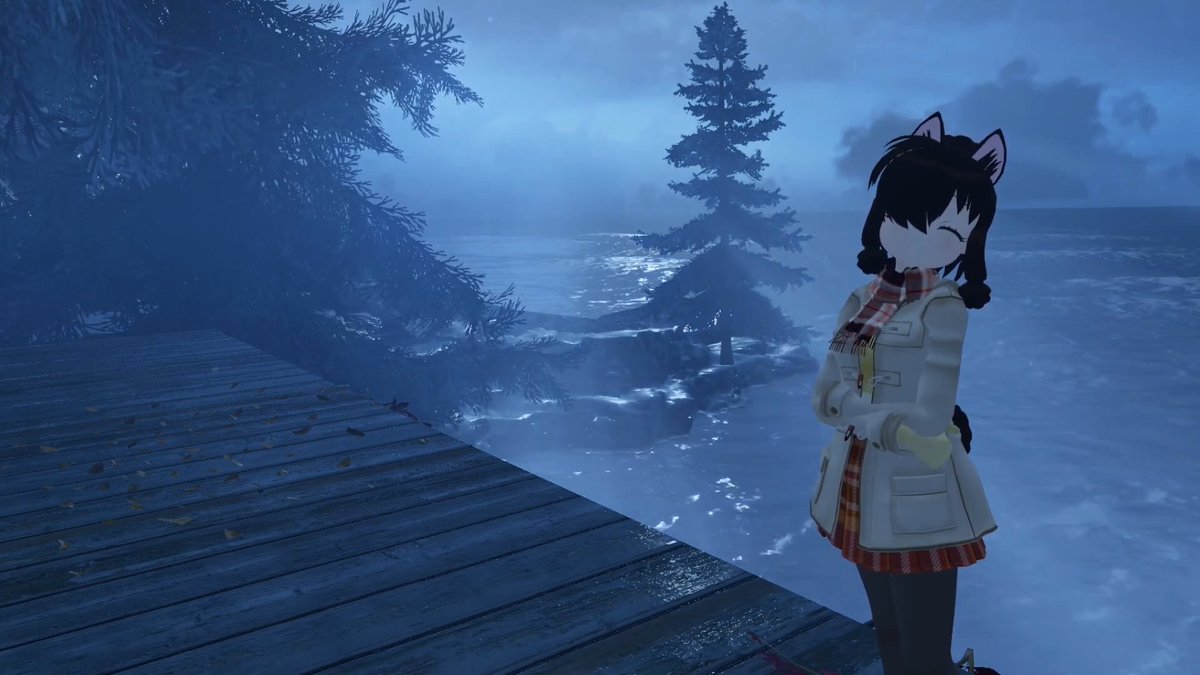 Airbee__'s tweet photo. Assuming I have more than 4 pictures that belong together, I can just make a thread and answer myself, right? #VRChat 
Truly wonderful world with amazing visual effects, very calming: https://t.co/5U9blqEYjC https://t.co/IJe6gB8H9p