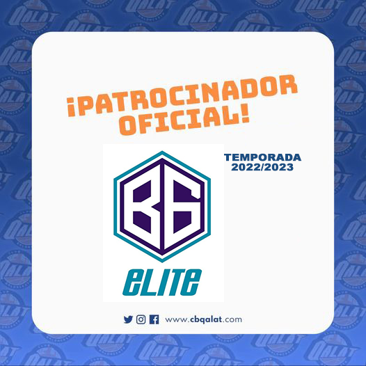 ¡EXCELENTE NOTICIA!
𝗕𝟲 𝗘𝗟𝗜𝗧𝗘 se incorpora esta temporada como nuevo patrocinador del Club Baloncesto Qalat. B6 es el primer centro deportivo en Sevilla que combina salud, entrenamiento y baloncesto 💙🏋🏻‍♀️🏀
Calle Francia, 45
615 13 66 93
b6elitesevilla@gmail.com