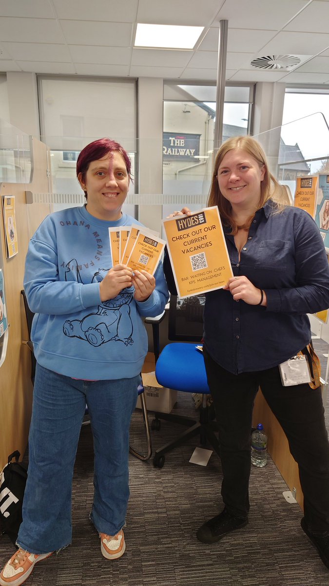 Hydes Careers tweet media