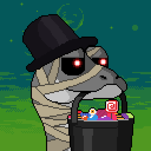 HalloweenSnakes's tweet photo. 🍭We have some goodies for you!🍭
ch-ch...

#Aptos #Nftaptos #AptosLaunch #NFT #HalloweenSnakes https://t.co/O769jZ8x1v