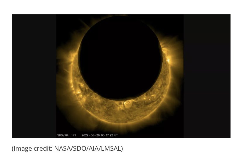 au_ireland's tweet photo. Hard to resist using again this brilliant image from @NASA setting it side by side with one of the most expertly made #prehistoricgold lunulae found near Mangerton, Co. Kerry in the sw of Ireland. Do I think lunulae are ultimately derived from observing solar events? Yes I do. https://t.co/AV7HTjv9OE