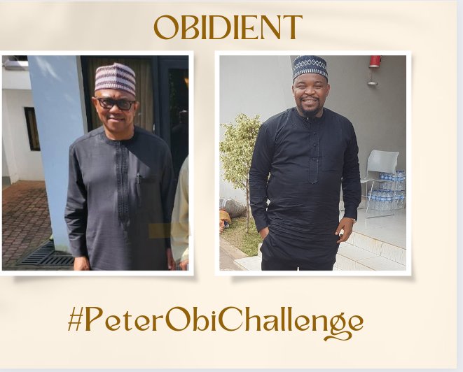 @ChildreNigeria #PeterObiChallenge