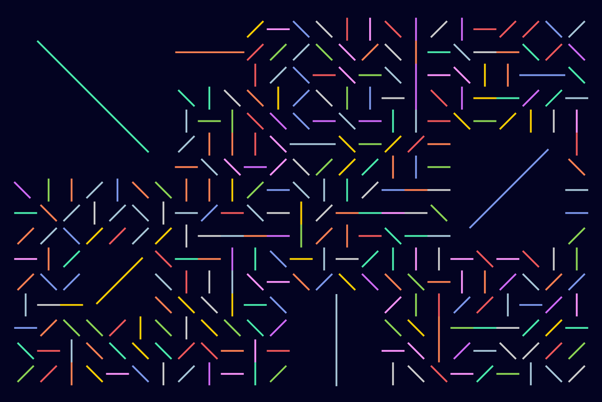 accuratdesign's tweet image. Take part in Accurat’s installation at @Kikk_Festival! 👀 🧮🪄 Find the KIKK Community Visualization at the Bar (Foyer of the Theater) #KIKK22 #dataviz #datainstallation