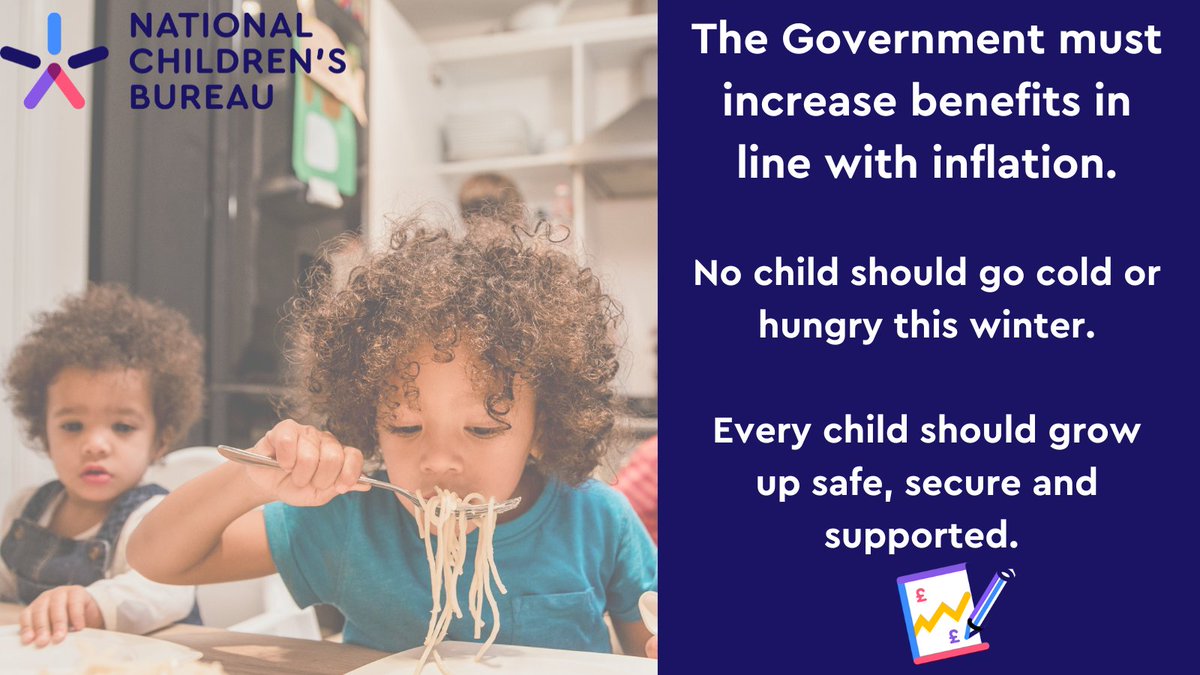 Rishi Sunak promised that benefits would increase in line with inflation when he was Chancellor. Now as Prime Minister he must urgently act to keep his pledge to uprate benefits. #UnitedForABetterChildhood