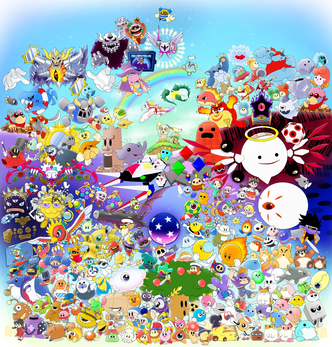 everyone bug rainbow halo butterfly smile no humans  illustration images