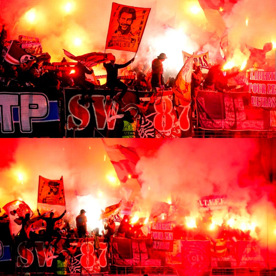 PHOTO | Ultras Marseille (E.Frankfurt vs O.Marseille - 26/10/22)