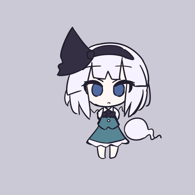 何日か前に描いたなんでもないみょん 