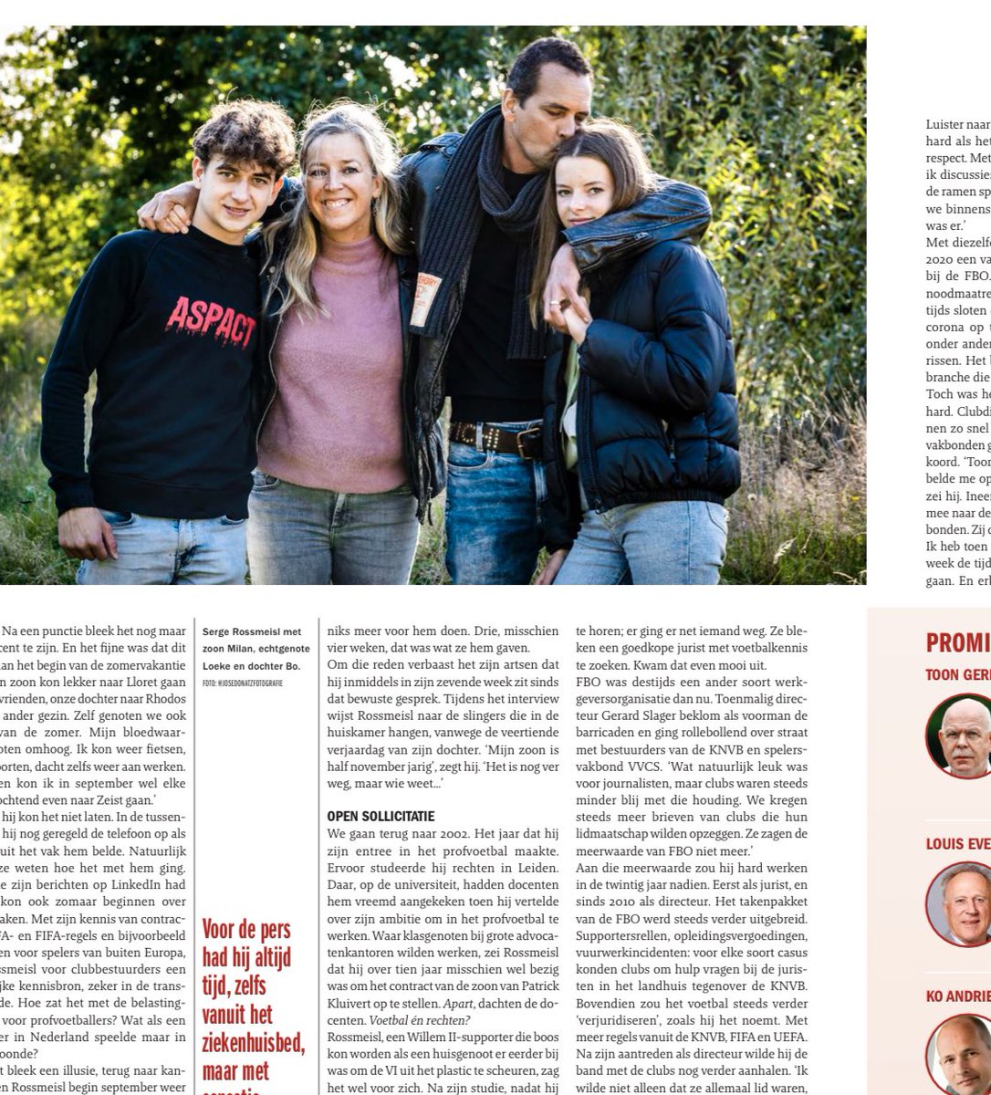 Zo trots op en dankbaar voor mijn (afscheids)interview in <a href="/VI_nl/">Voetbal International</a> Met name dank aan <a href="/FabvdPoll/">Fabian van der Poll</a> die het mogelijk maakte om het in de meest gunstige setting af te nemen. Het is niet alleen een mooi interview, maar vooral een prachtig naslagwerk voor mijn kinderen geworden.