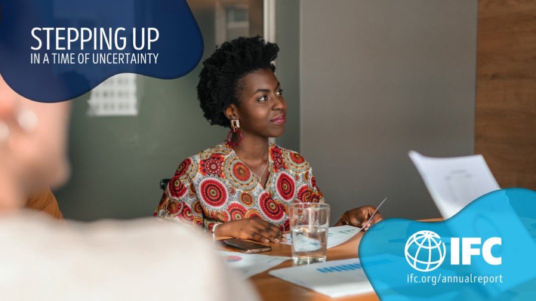 agarmora's tweet photo. How is @IFC_org  stepping up to close gender gaps and promote #GenderEquality?

We committed $3.8 billion in investments with a gender lens in FY2022, and 62 percent of nominee directors appointed to the boards of client companies were women. Learn more: https://t.co/ZS8KY0kPuH https://t.co/S5xsSxvCbd