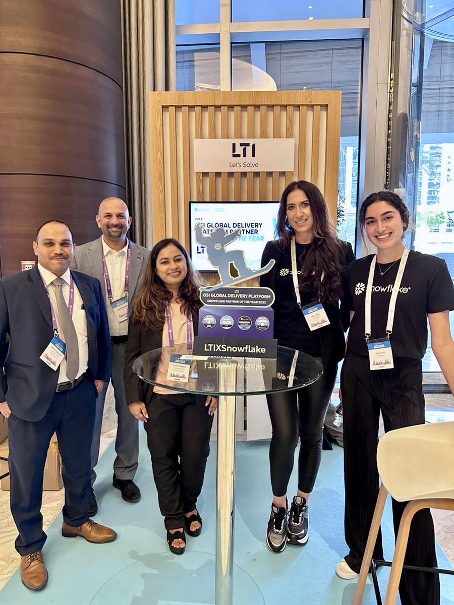 ltm_ofcl's tweet photo. Shukran Dubai! After a successful @SnowflakeDB Data Cloud World Tour stop in Dubai, we look forward to strengthening our partnerships here. Until we meet next time, keep solving!

#LTIXSnowflake #Snowflake #DataCloud #SolvingwithData #Dubai #LetsSolve https://t.co/xur8t2Cn80