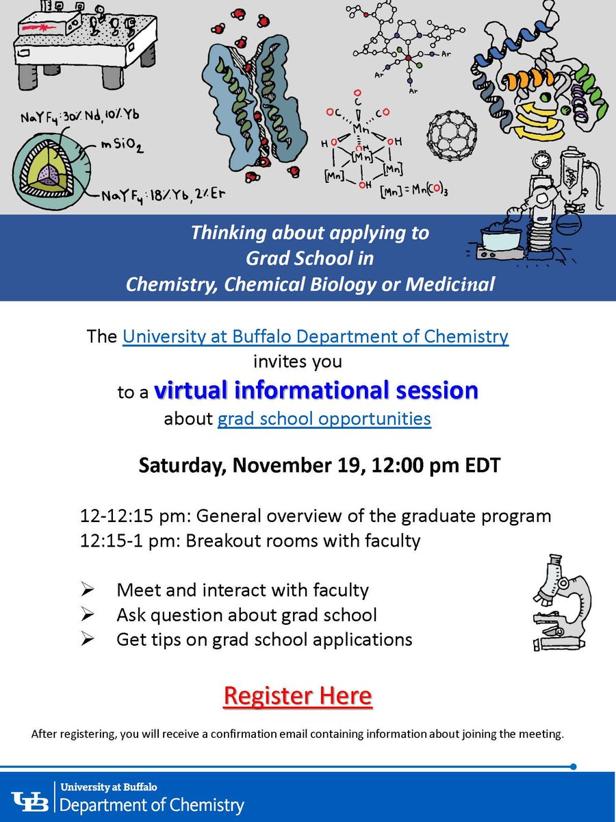 UB Dept of Chemistry tweet media