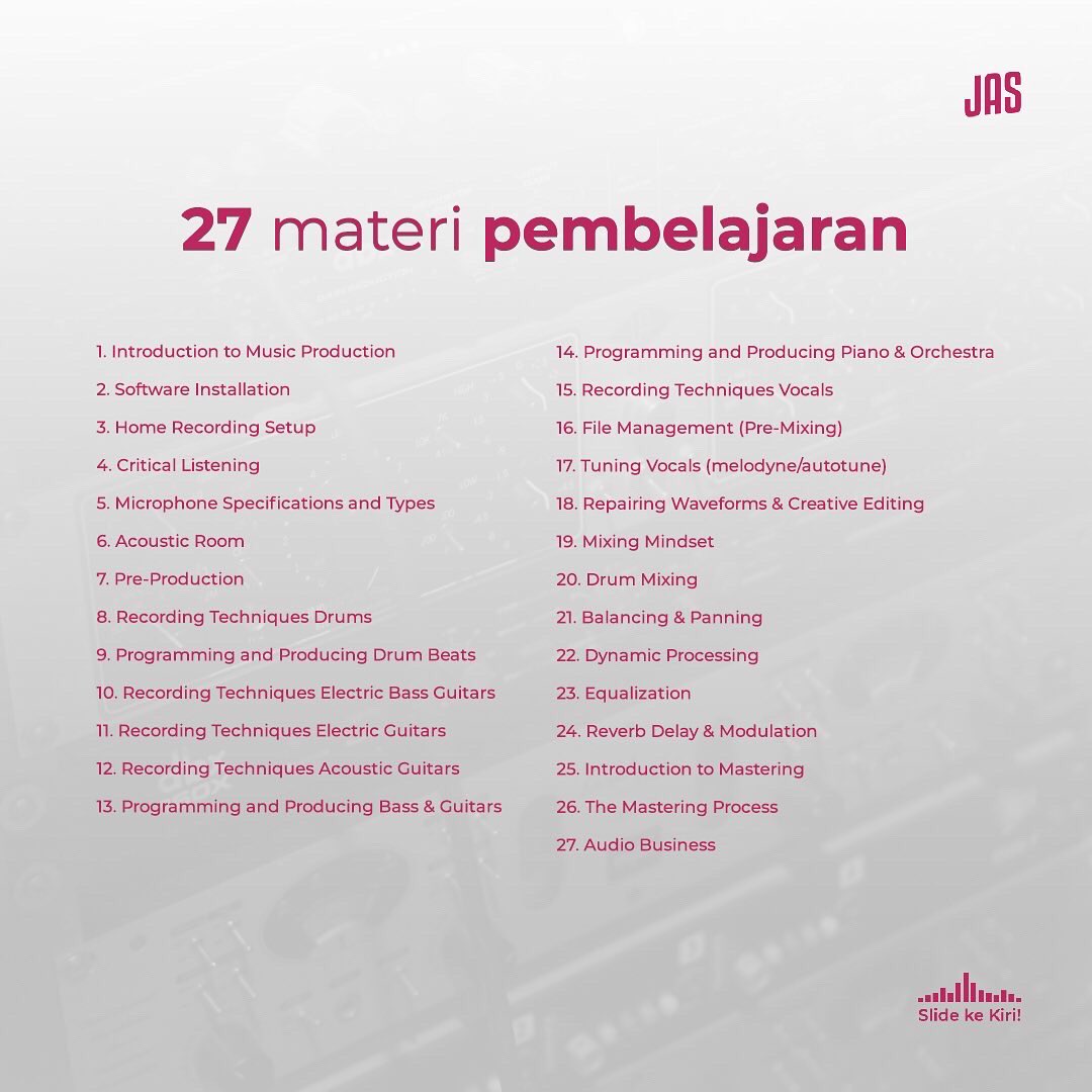 Jogja Audio School tweet media