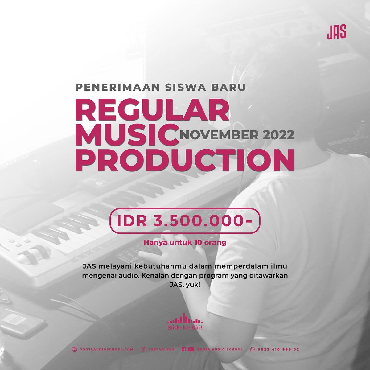 Jogja Audio School tweet media
