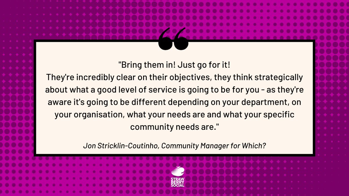 StrawberrySoc's tweet image. Which? is the UK’s consumer champion, providing in-depth reviews and information about the products, goods and services people use every day. 

Read more about our work with @WhichUK here: strawberrysocial.com/case-studies/w…
#CommunityManagement #OnlineModeration