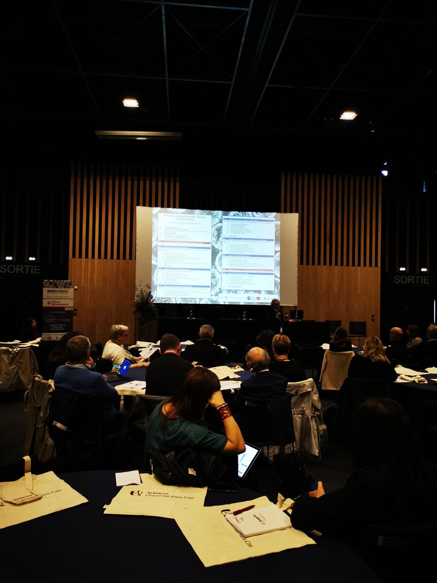 S_Louisia's tweet photo. Kick-off meeting DIM BioConvS, réseau de recherche en #bioproduction #biotherapy, labellisé pour 2022-2026 par @iledefrance @othmannasrou. 2,9M€ mobilisés dès 2022 pour soutenir l'emploi scientifique et des équipements structurants pour le territoire francilien @univ_paris_cite https://t.co/4MFx72xDgW