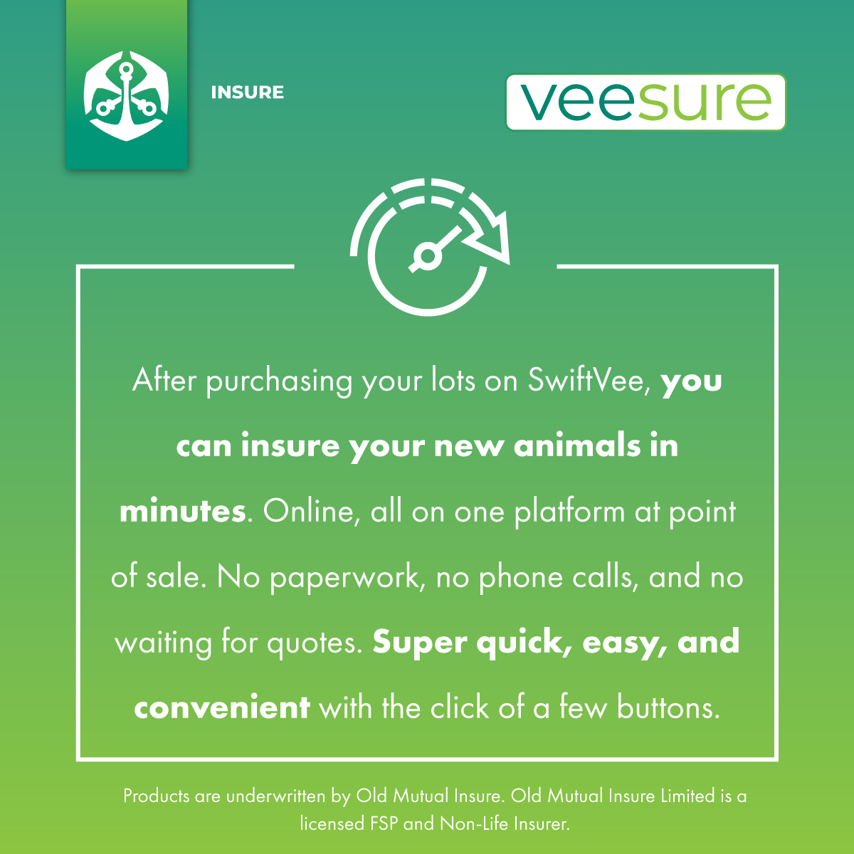 TeamSwiftVEE's tweet image. 🤔Have you heard of VeeSure? 

It&apos;s the new quick, convenient and easy-to-use stud animal and single transit insurance solution brought to you by SwiftVEE and @OldMutualInsure.

Read more at: swiftvee.com/veesure_info

#swiftvee #veesure