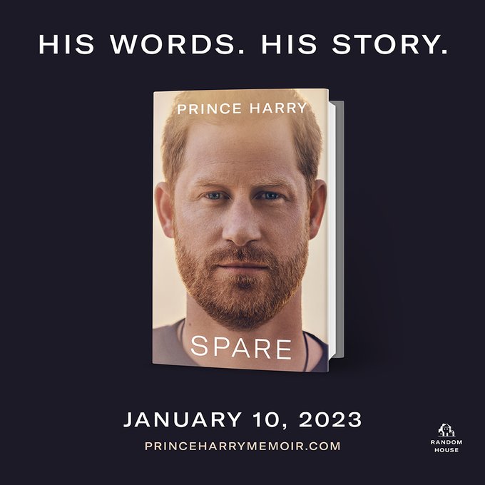 Prince Harry has new memoir called 'Spare' out in 2023 - The Washington Post