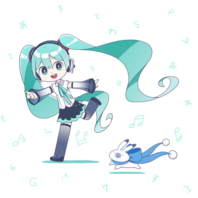 NTミクさんとユキネ 