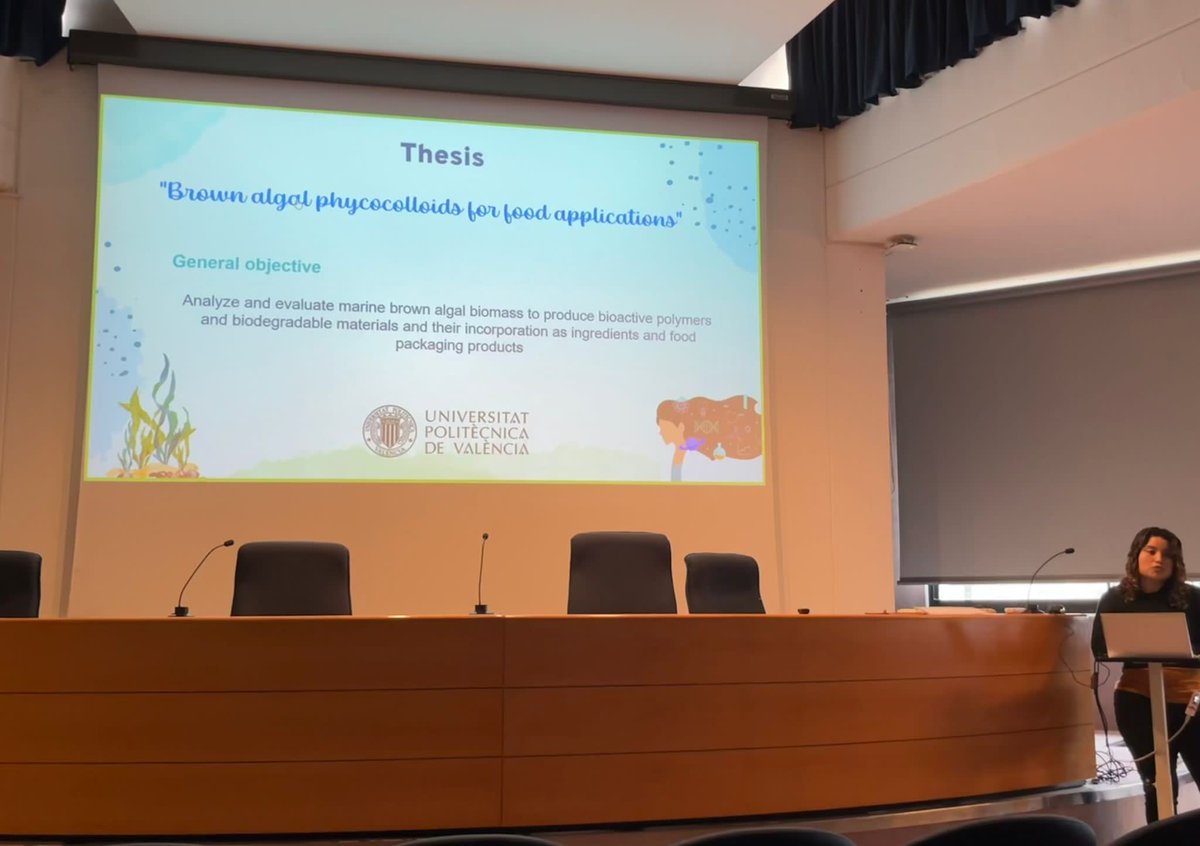 Some of our PhD students are presenting some results from <a href="/FoodPackGroup/">Packaging Group</a> at the 9th international #PhDSymposium. 
<a href="/iata_csic/">IATA CSIC</a> #iataPhDday