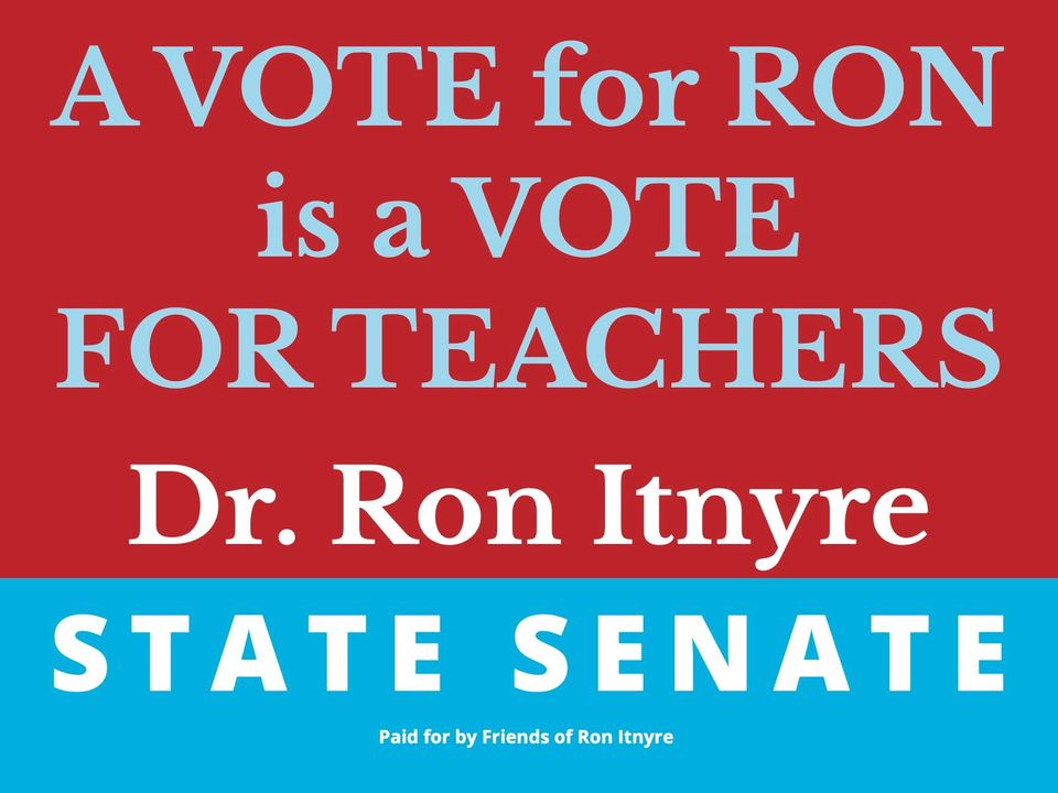 ItnyreRon's tweet photo. Indiana is underpaying teachers and facing massive teacher shortages--we are losing them to our neighboring states!  I was inspired to run for Senate because of my passion for education. Won't you join me? #itnyreforindiana #publiceducationmatters https://t.co/JFiF4P2CKU
