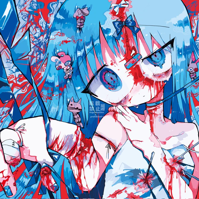 COMMISSIONジャケット描かせていただきました!よろしくお願いいたします 