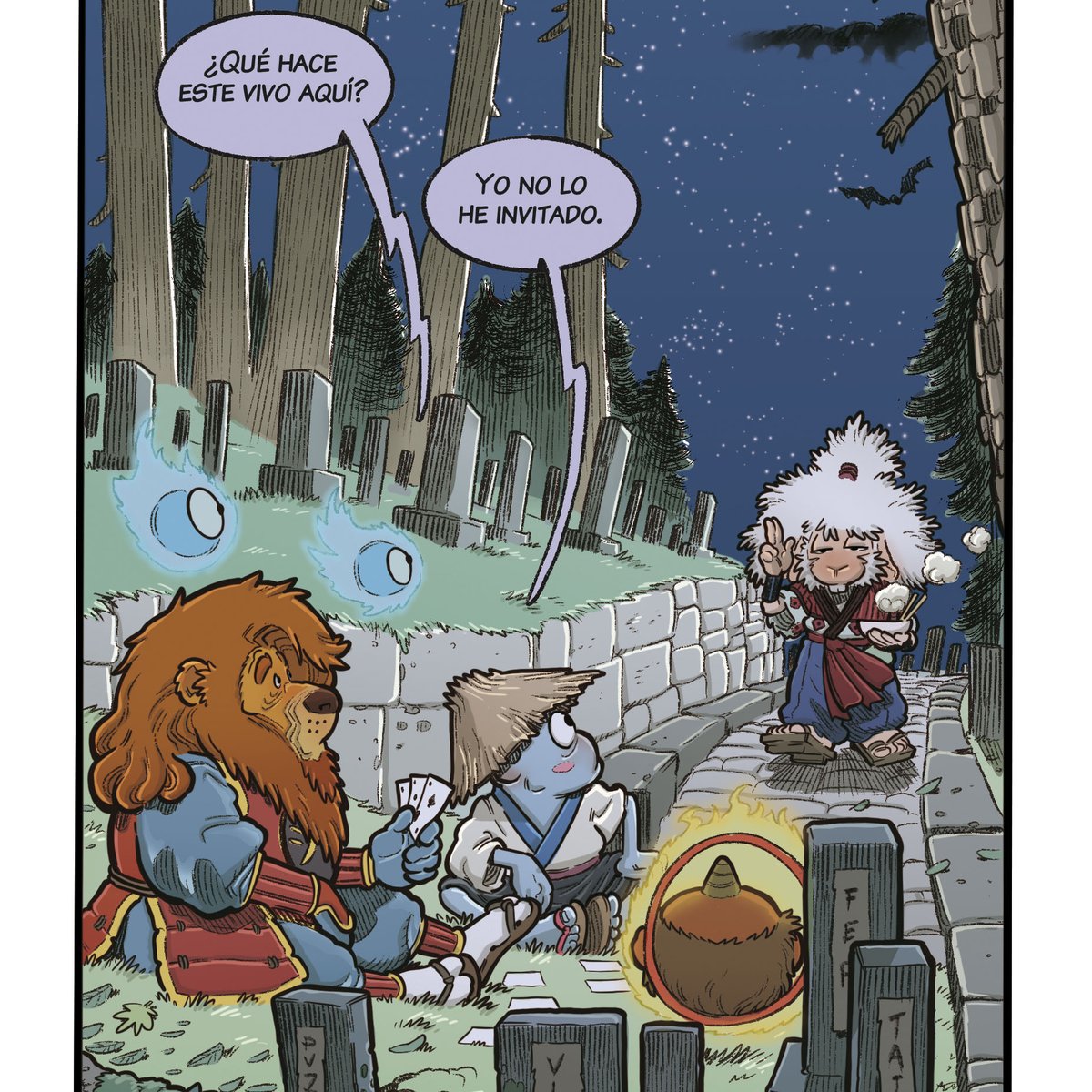 Queremos que este #Halloween no sea un rollo.
Así que subimos la apuesta con Yokais y una oveja.

¡PERO UNA OVEJA SAMURÁI!
grafitoeditorial.com/comic/oveja-sa…