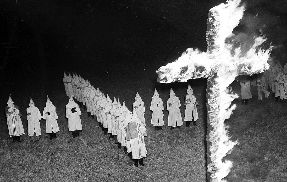 EnlightenmentDy's tweet photo. Christian Nationalism is the KKK with the hood off.
#ChristianNationalism #WhiteSupremacy #KKK https://t.co/0GztvRP8O9