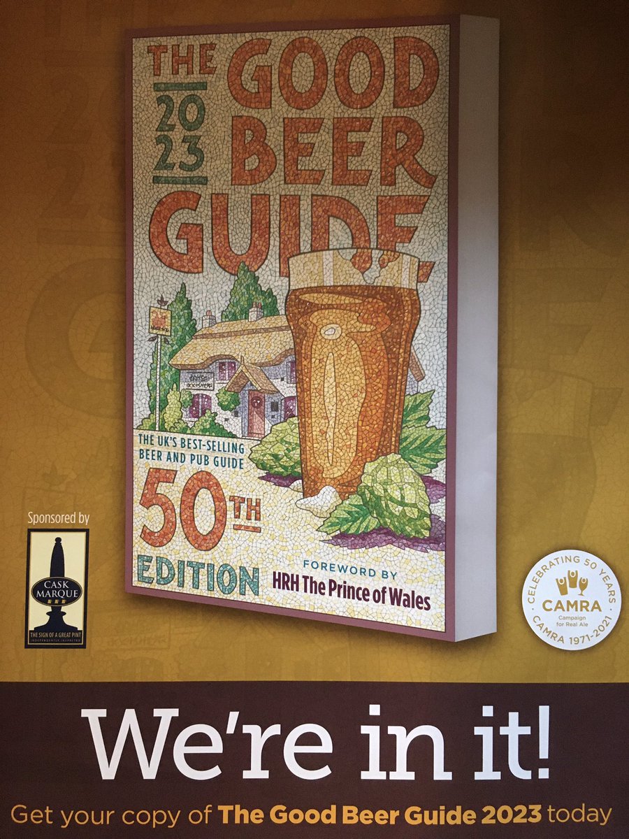 Really pleased to be included in this iconic publication again. Thank you @HullCAMRA 😄